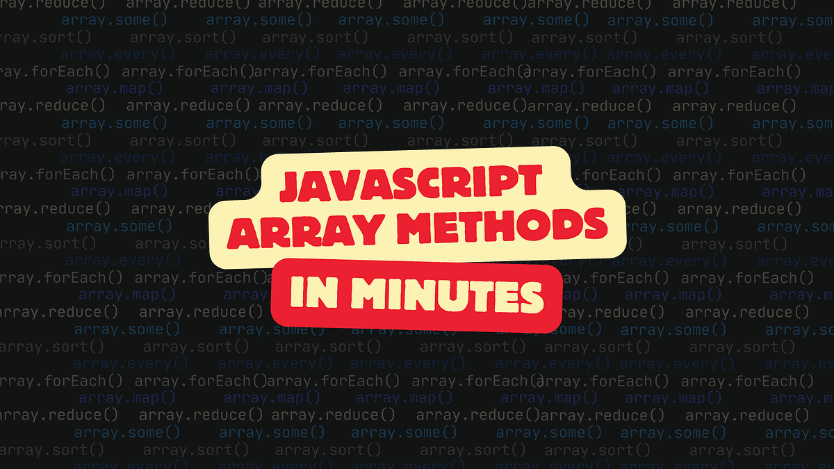 Master JavaScript Array Methods in Minutes!
